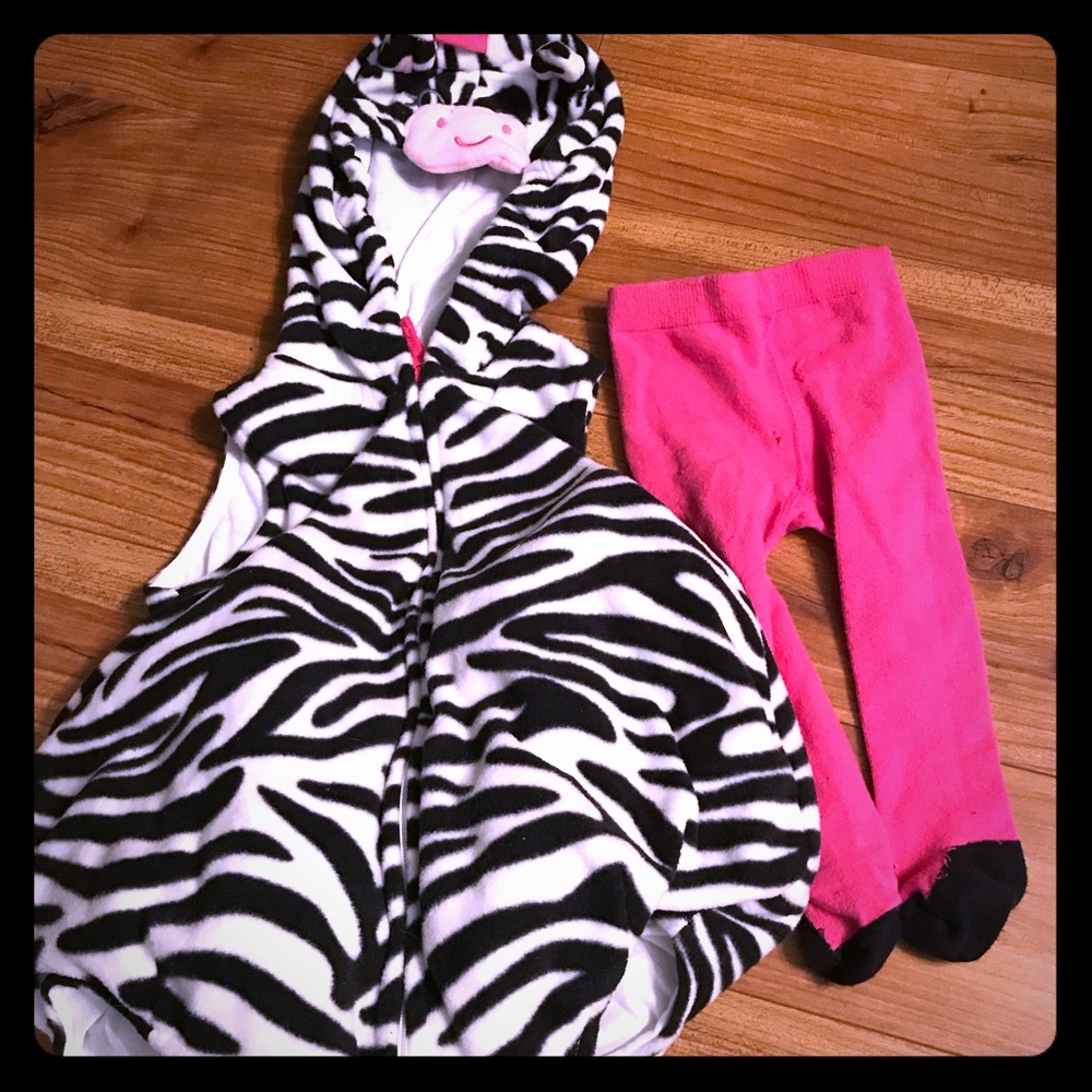Carter’s Zebra Halloween costume 18 mos